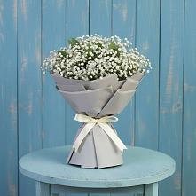 Букет цветов из:  Гипсофила в Кудрово Ленинградская область