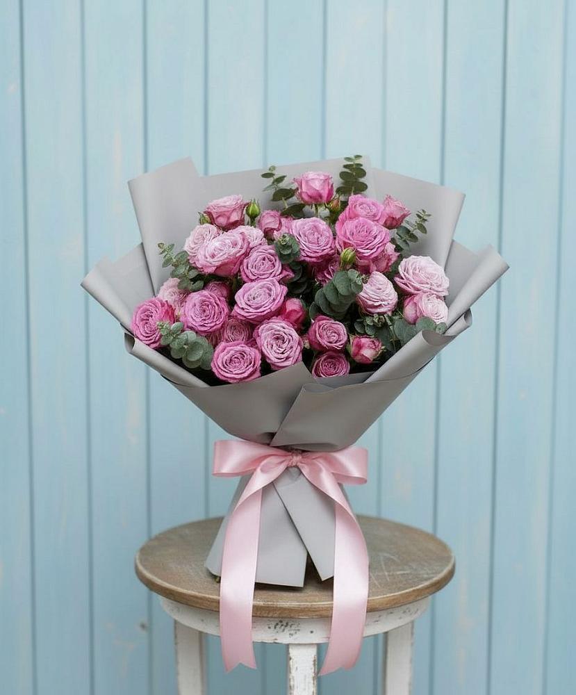 Букет цветов из: Розы в Кудрово Ленинградская область