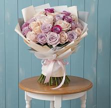 Букет цветов из:  Розы #REPLACE_PRED# Кудрово Ленинградская область