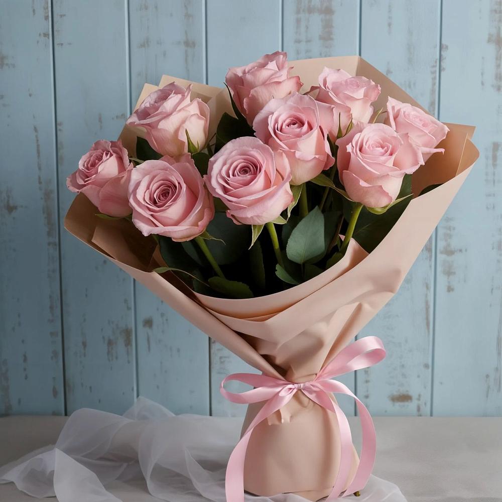 Букет цветов из: Розы в Кудрово Ленинградская область