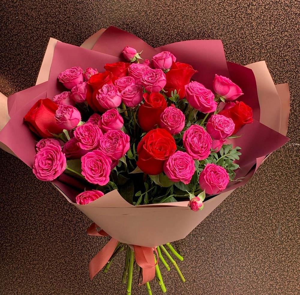 Букет В объятьях нежности в Кудрово Ленинградская область