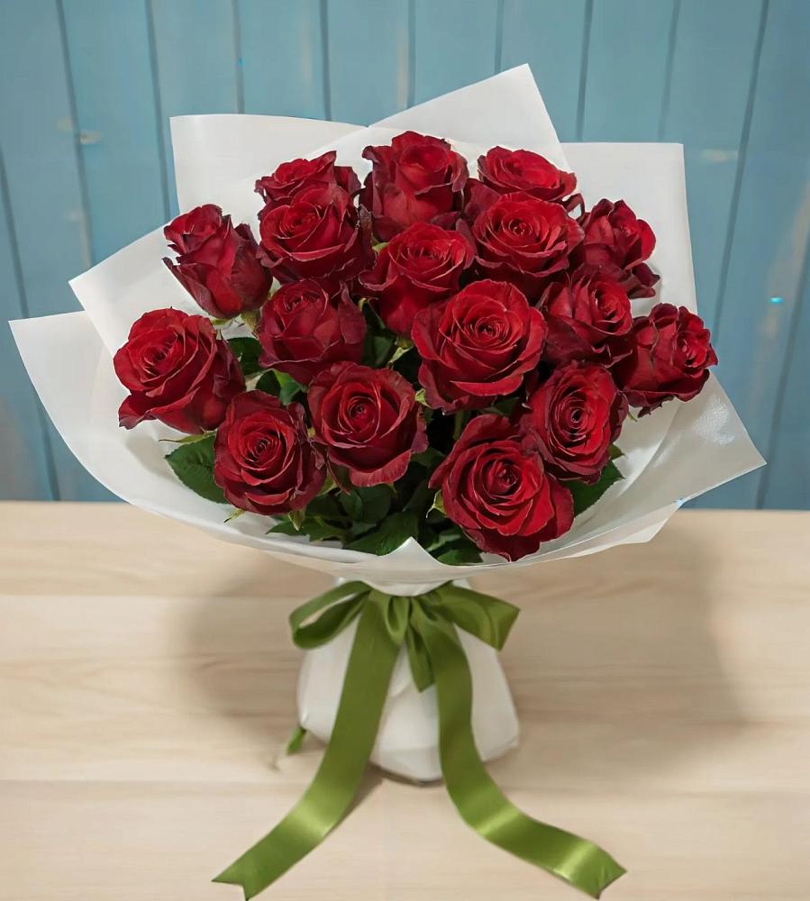 Букет Красные розы в Кудрово Ленинградская область