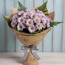 Букет цветов из:  Хризантемы в Кудрово Ленинградская область