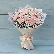 Букет цветов из:  Гвоздики в Кудрово Ленинградская область