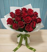 Букет Красные розы в Кудрово Ленинградская область