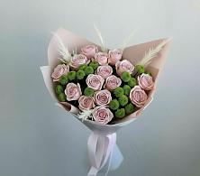 Букет цветов из:  Розы и Хризантемы #REPLACE_PRED# Кудрово Ленинградская область