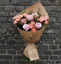 Букет цветов из:  Розы #REPLACE_PRED# Кудрово Ленинградская область