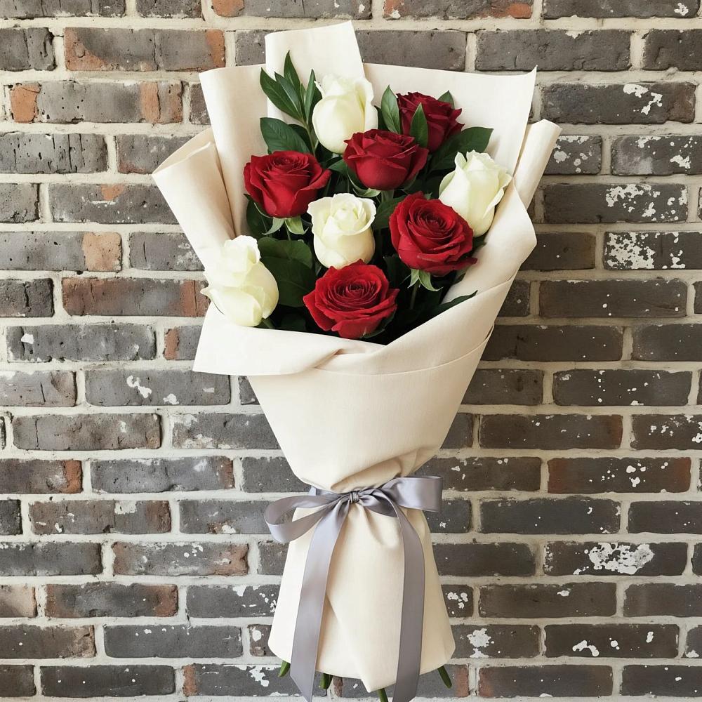 Букет цветов из: Розы в Кудрово Ленинградская область