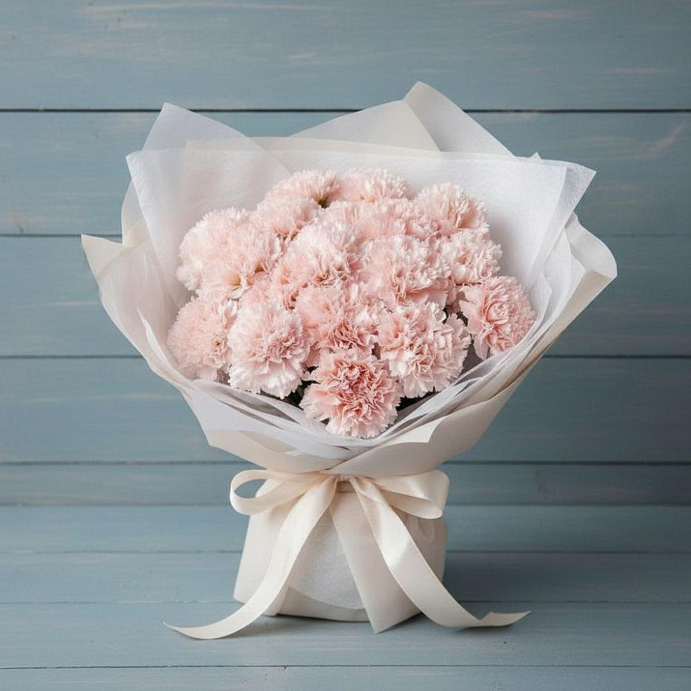 Букет цветов из: Гвоздики в Кудрово Ленинградская область