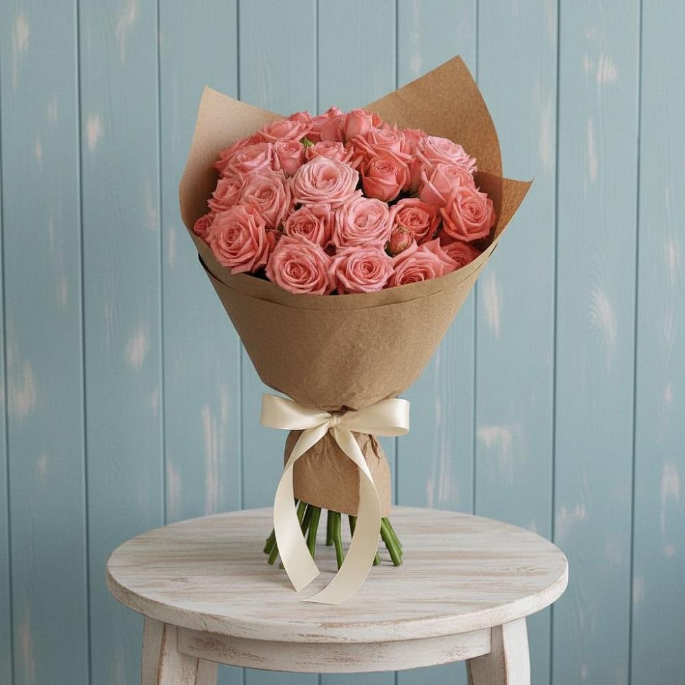 Букет цветов из: Розы в Кудрово Ленинградская область