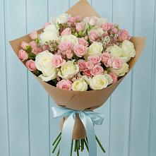 Букет цветов из:  Розы #REPLACE_PRED# Кудрово Ленинградская область